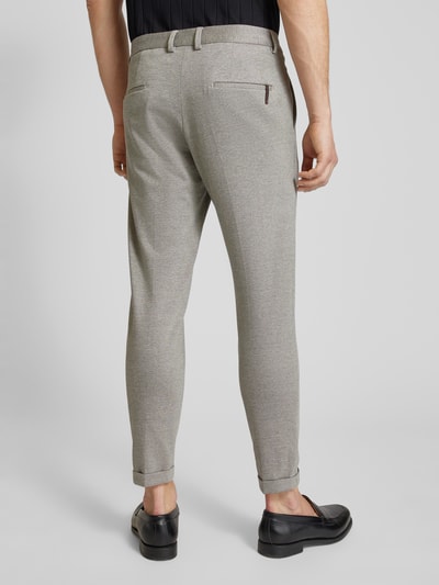 Cinque Grey Broek met haakjes- en ritssluiting, model 'CIBODO' Lichtgrijs - 5