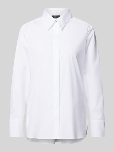 Marc Cain Overhemdblouse met platte kraag Offwhite - 2