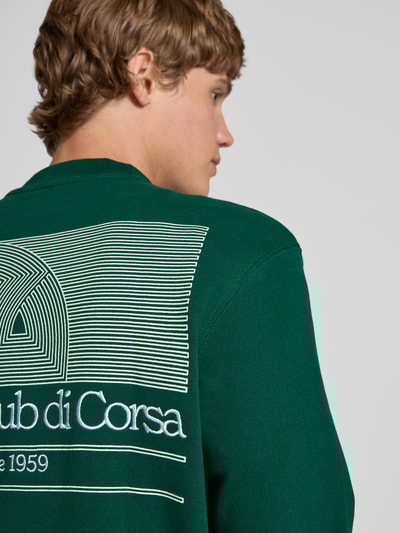 Ellesse Sweatshirt met labelstitching Donkergroen - 3