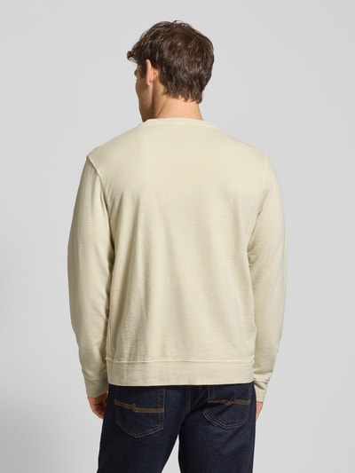 Lerros Sweatshirt mit Label-Details Sand 5