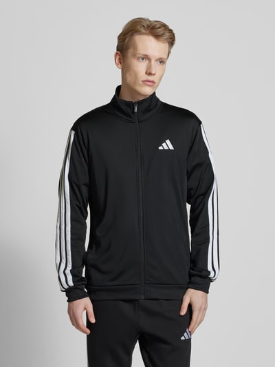 ADIDAS SPORTSWEAR Sweatjacke mit Logo-Stitching Black 4