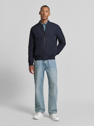 CINQUE Regular Fit Jacke mit Stehkragen Modell 'Rapid' Marine 1