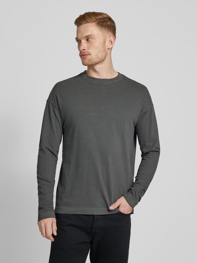 Drykorn Longsleeve mit überschnittenen Schultern Modell 'MARRIO' Stein 4