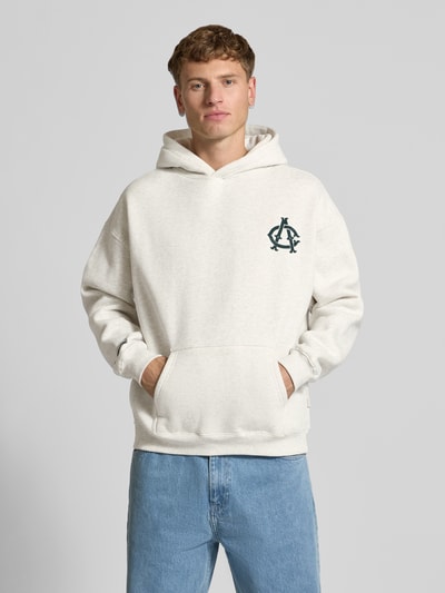 ANOTHER COTTON LAB Hoodie mit Kapuze Hellgrau 4