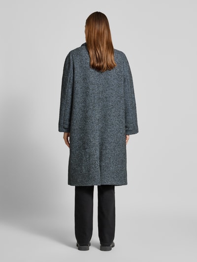 Scotch & Soda regular fit lange jas met wol Antraciet - 5
