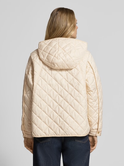 Marella Gewatteerde jas met capuchon model 'SRACCONTO' Ecru - 5