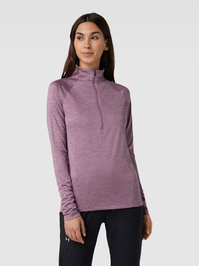 Under Armour Shirt met lange mouwen en labelprint Mauve - 4