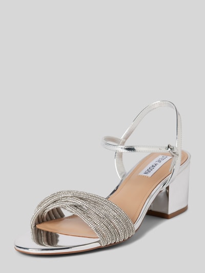 Steve Madden Sandalette mit Strasssteinbesatz Modell 'ISMERIA' Silber 1