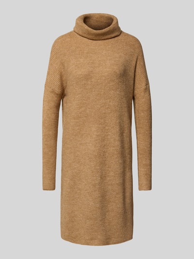 Only  Loose Fit Strickkleid mit Woll-Anteil Modell 'JANA' Sand Melange 2