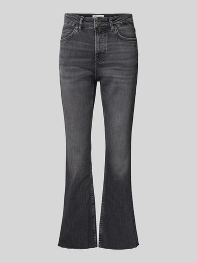 Marc O'Polo High Rise Jeans aus Bio-Baumwoll-Stretch Modell 'KIRUNA' Mittelgrau 2