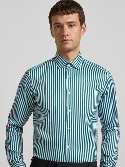 Jake*s Regular Fit Business-Hemd mit Kentkragen Gruen 3