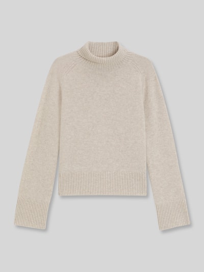BOSS Regular Fit Rollkragenpullover aus Kaschmir Sand 2