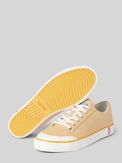 Levi’s® Acc. Sneakers met labelprint Lichtgeel - 3