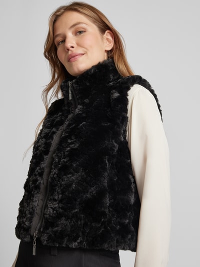 Monari Gilet met tweewegritssluiting Zwart - 3