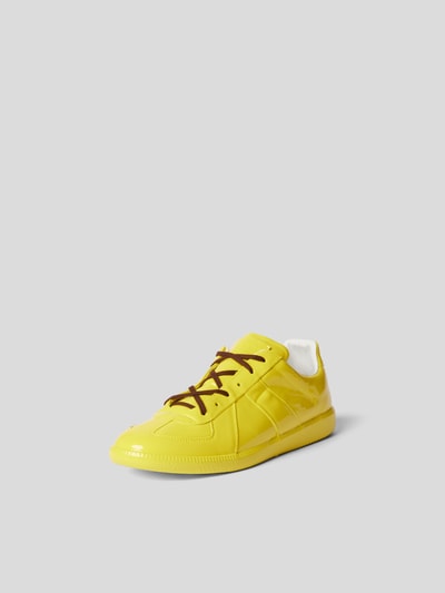 Maison Margiela Sneaker in schimmernder Optik Gelb 2