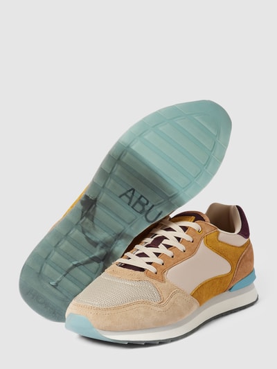 HOFF Sneakers in colour-blocking-design, model 'ABU DHABI' Camel - 4