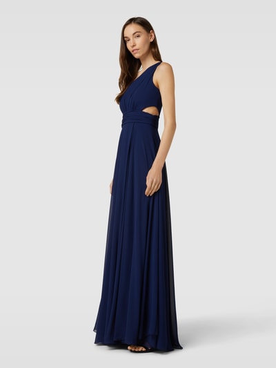 TROYDEN COLLECTION Abendkleid mit One-Shoulder-Träger Dunkelblau 4