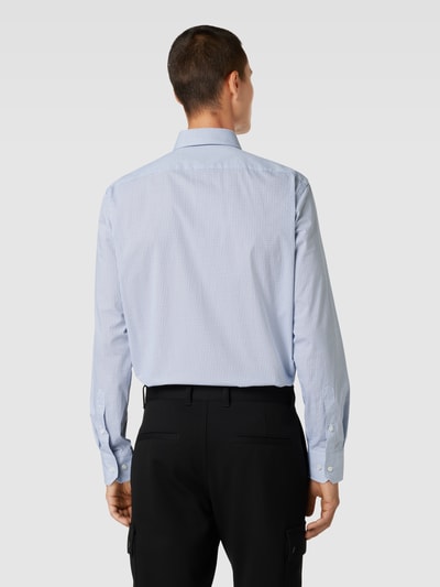 BOSS Regular Fit Business-Hemd mit Allover-Muster Modell 'Joe' Bleu 5