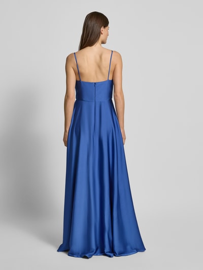 Laona Abendkleid mit Wasserfall-Ausschnitt Royal 5