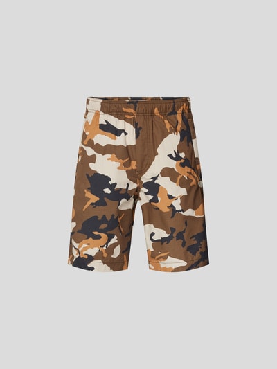 WOOD WOOD Shorts mit Camouflage-Muster Mittelbraun 2