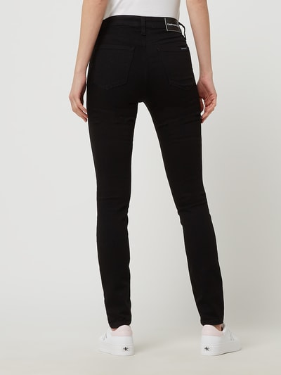 Calvin Klein Jeans Skinny Fit High Rise Jeans mit Stretch-Anteil  Black 5