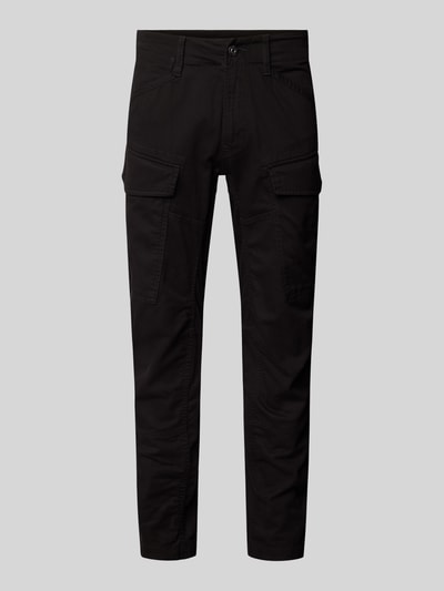 G-Star Raw Tapered Fit Cargohose mit Gürtelschlaufen Modell 'Rovic' Black 1