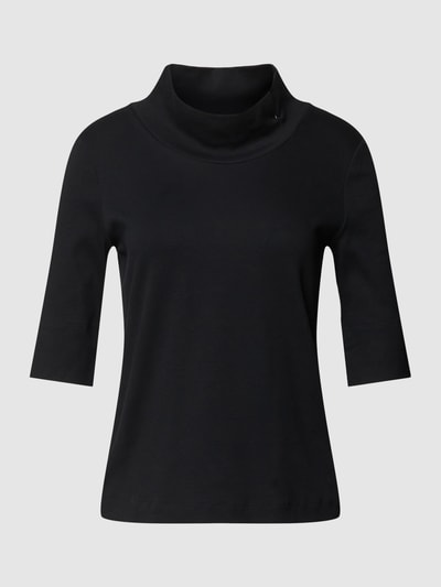Marc Cain T-shirt met stretch Zwart - 2