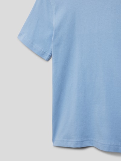 Quiksilver T-Shirt mit Label-Print Modell 'TAKE US BACK' Bleu 2