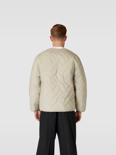 Ampere Steppjacke mit Ziernähten Sand 5