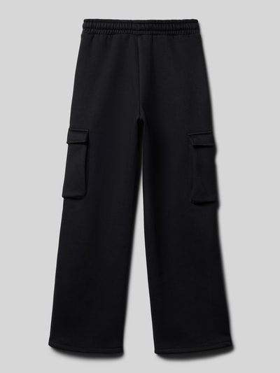 Guess Straight Leg Sweatpants mit Cargotaschen Modell 'ACTIVE PANTS' Black 3