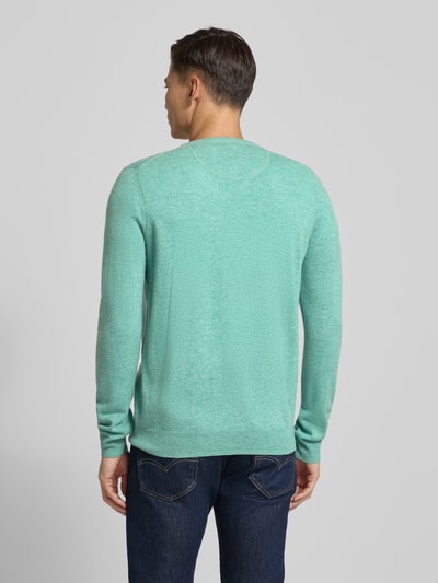 Fynch-Hatton Regular Fit Pullover mit Kaschmir-Anteil Modell 'Merino' Schilf 5