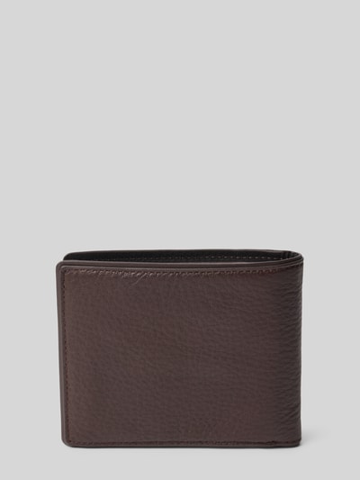Tommy Hilfiger Portemonnaie aus Rindsleder Dunkelbraun 2