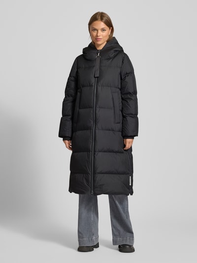 Marc O'Polo Regular Fit Daunenmantel mit Zweiwege-Reißverschluss Graphit 4