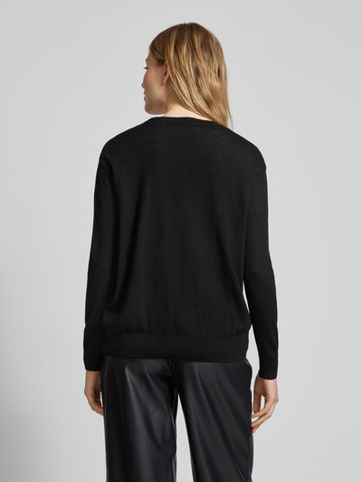 ARMANI EXCHANGE Gebreide pullover met ronde hals Zwart - 5