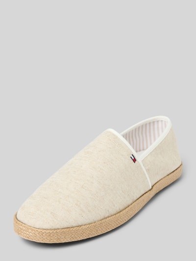 Tommy Hilfiger Espadrilles aus Chambray-Leinen Ecru 1