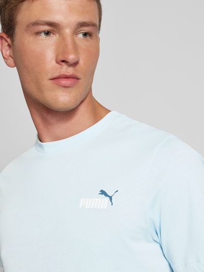 PUMA PERFORMANCE T-Shirt mit Label-Print Lind 3