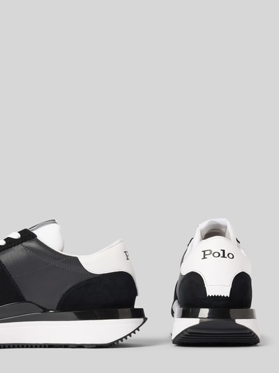 Polo Ralph Lauren Sneaker aus Leder-Mix Modell 'TRAIN' Black 2