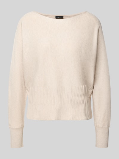 s.Oliver BLACK LABEL Comfort Fit Strickpullover aus Viskose-Mix Sand 2