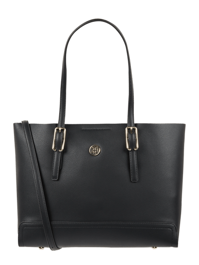 Tommy Hilfiger Shopper mit herausnehmbarem Reißverschlussfach  Black 1