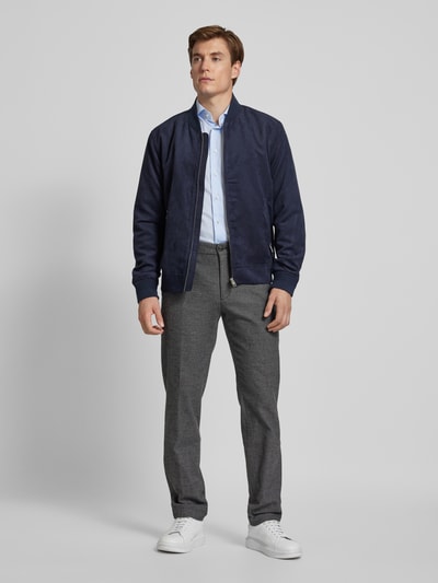 JOOP! Collection Slim fit broek met riem, model 'Hank' Antraciet - 1