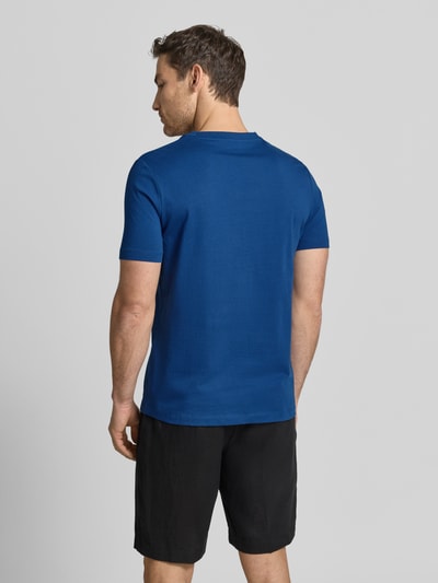 s.Oliver RED LABEL Regular Fit T-Shirt aus reiner Baumwolle Royal 5
