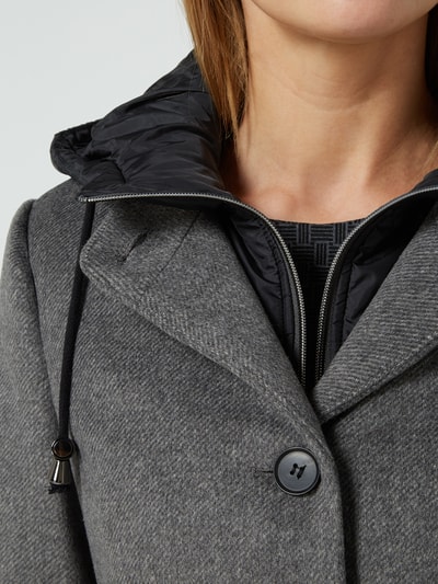 Esprit Collection Jacke mit Reißverschlussblende Dunkelgrau 6