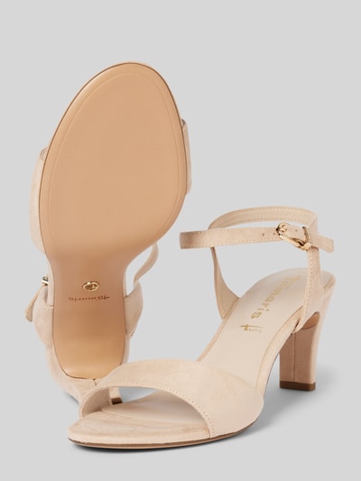 Tamaris Sandalette mit Fesselriemen Beige 4