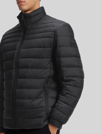 BOSS Orange Slim Fit Steppjacke mit Label-Patch Modell 'ODEN2' Black 6