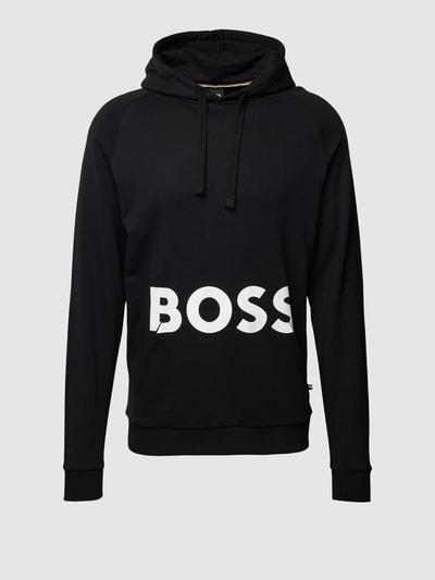 BOSS Hoodie mit Label-Print Modell 'Fashion' Black 2