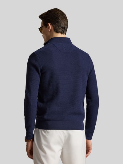 Polo Ralph Lauren Regular Fit Troyer aus Baumwoll-Mix mit Logo-Stitching Marine 5