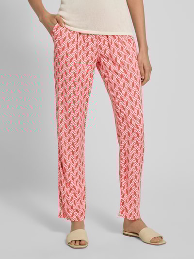 ZABAIONE Stoffhose mit elastischem Bund Apricot 4