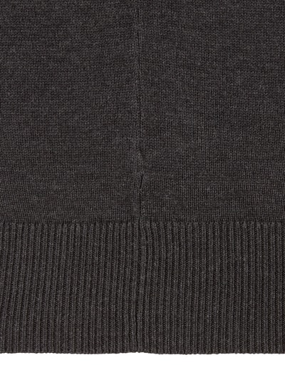 Tom Tailor Gebreide pullover met V-hals Donkergrijs gemêleerd - 3