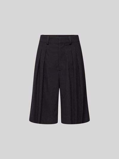 Nanushka Shorts mit Kellerfalten Black 2