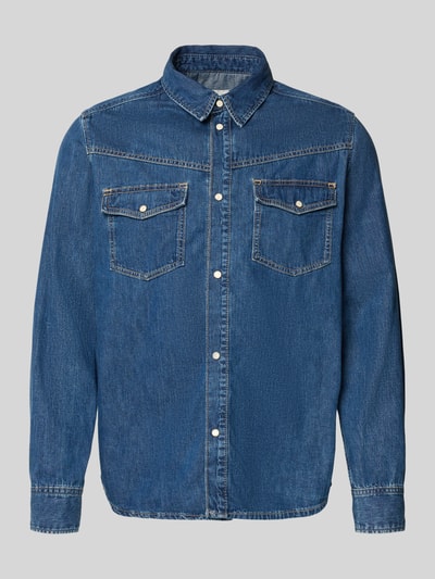 Pepe Jeans Regular Fit Jeanshemd aus reiner Baumwolle Modell 'BROOKS' Jeansblau 2